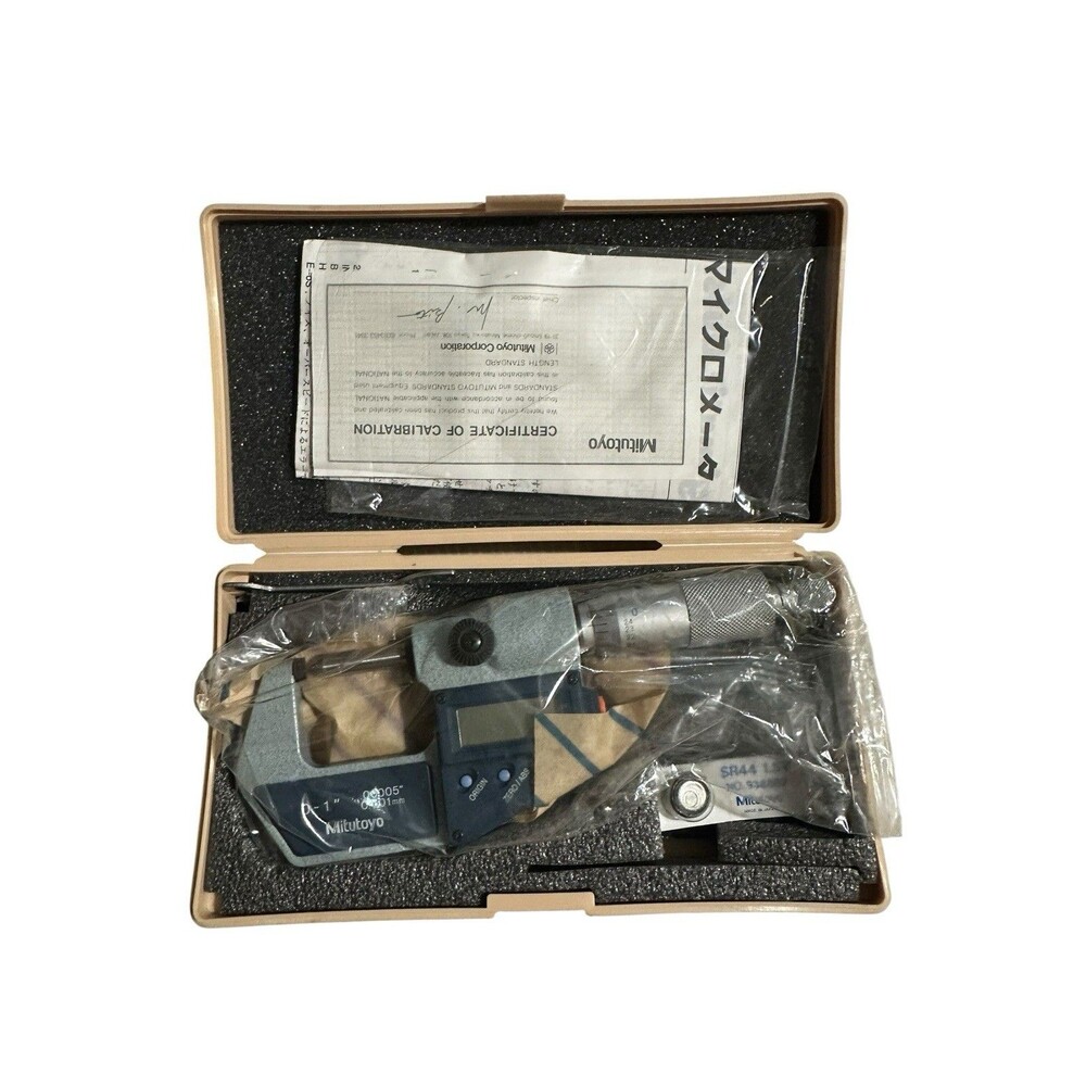 Mitutoyo 342-431-30 Digital Micrometer 0-1